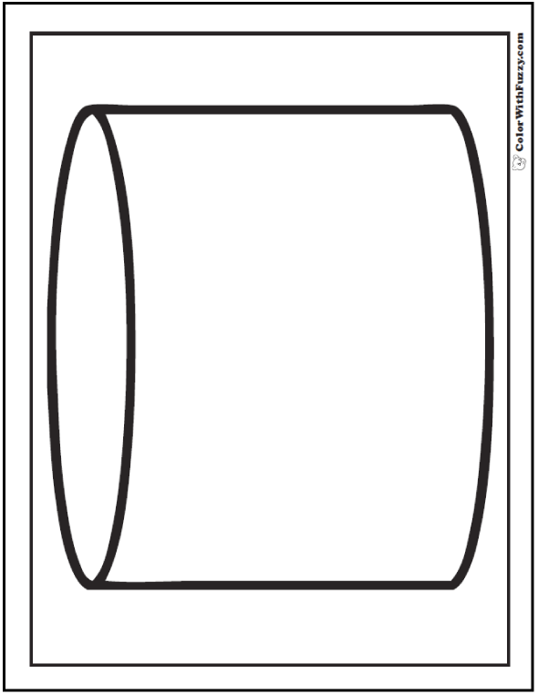 3D Coloring Pages Print And Customize