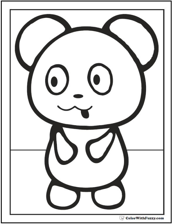 chinese panda coloring pages - photo #12