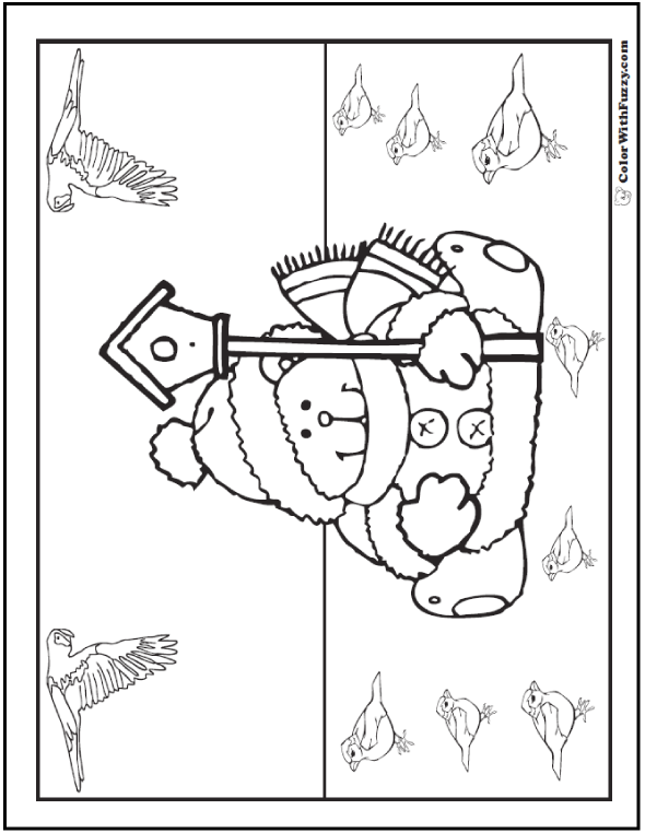 snuggles coloring pages - photo #9