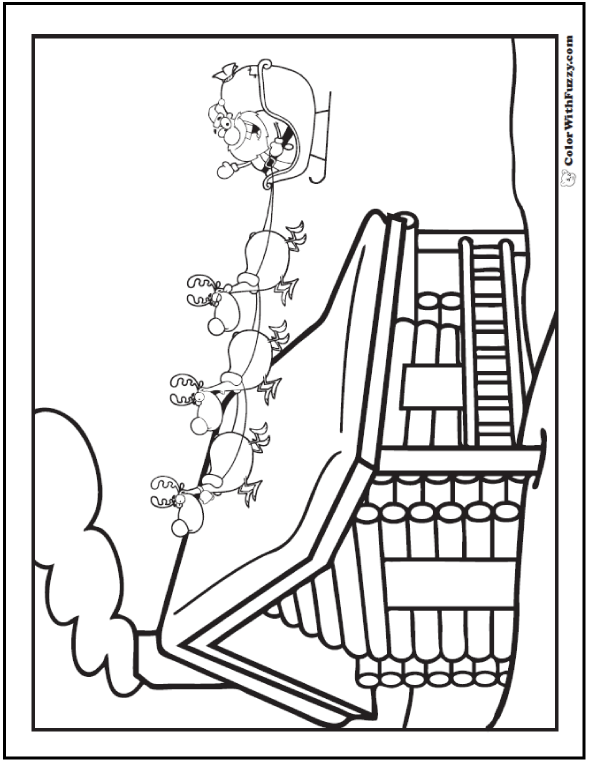 cabin coloring pages for kids - photo #23