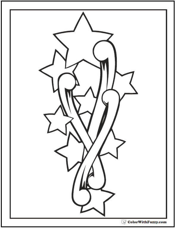 you are a star coloring pages free - photo #45