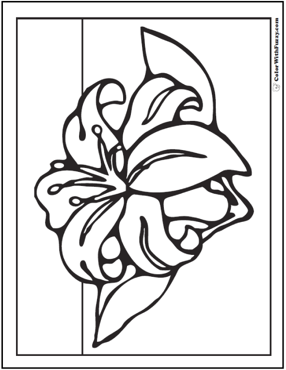 Spring flowers Coloring Page: 28+ Customizable Printables