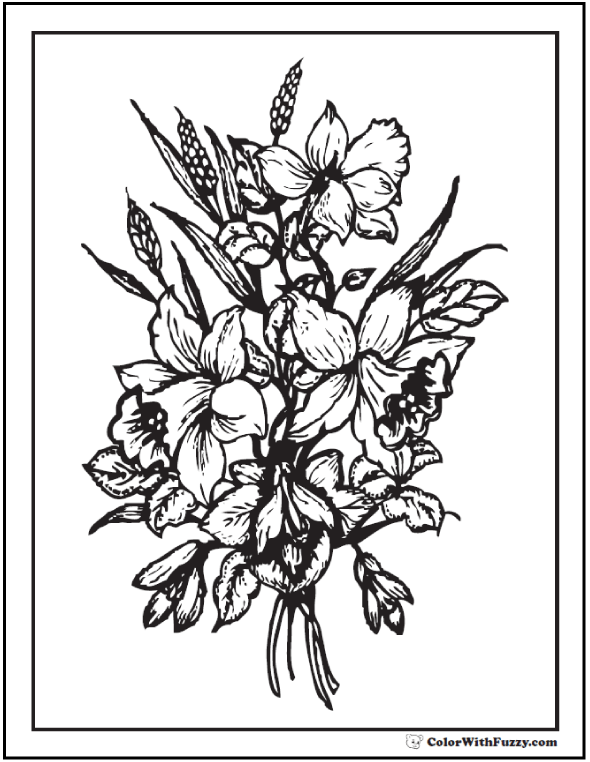 42+ Adult Coloring Pages: Customize Printable PDFs