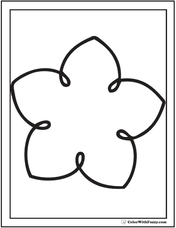 Shape Coloring Pages: Customize And Print