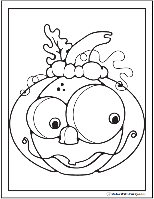 72+ Halloween Printable Coloring Pages: Customizable PDF