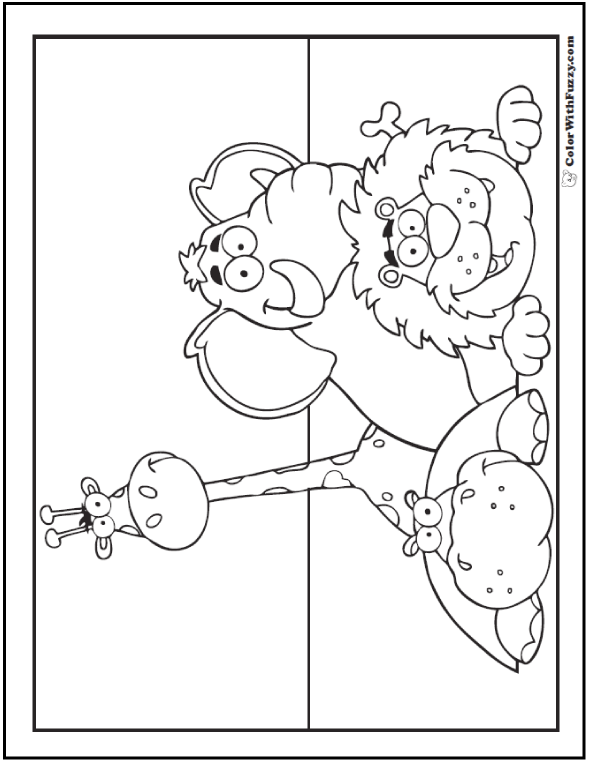 h is for hippo coloring pages - photo #24
