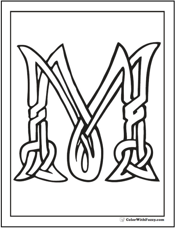 90 Celtic Coloring Pages: Irish, Scottish, Gaelic