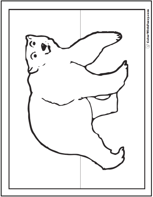16 Polar Bear Coloring Pages Arctic Giants, Cute Babies