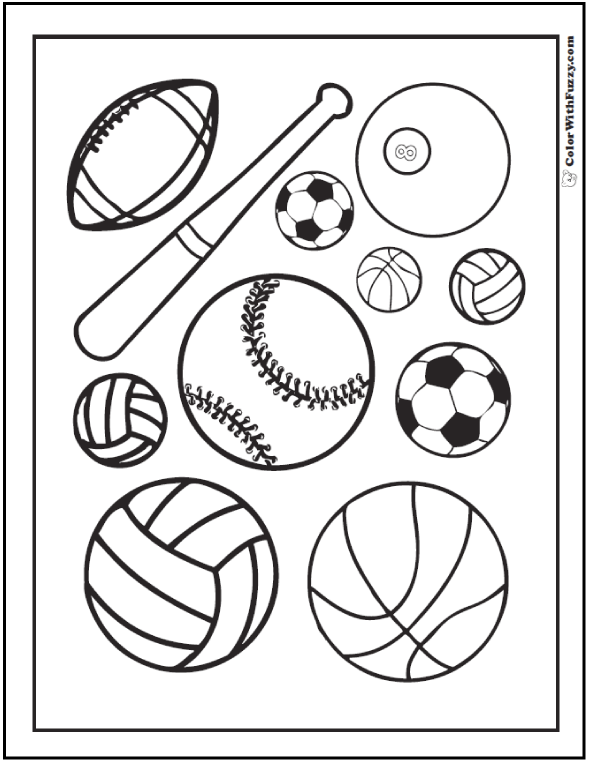 121 sports coloring sheets customize and print pdf
