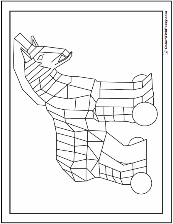 Horse Coloring Page: Riding, Showing, Galloping