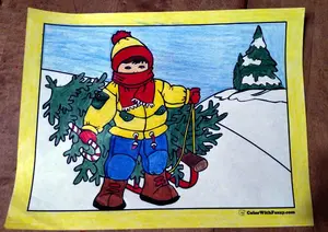 photo-christmas-tree-coloring-pages 600