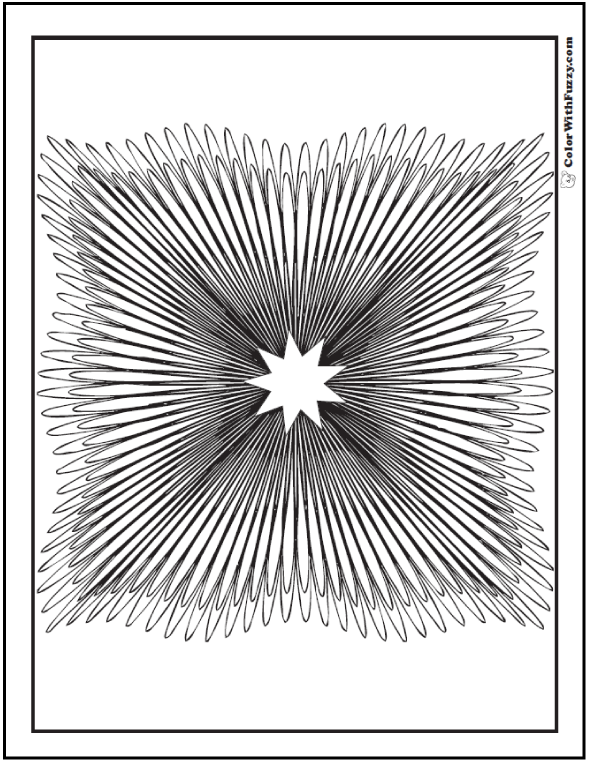 70 geometric coloring pages to print pdf digital downloads