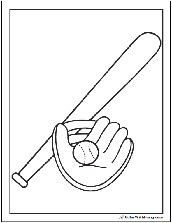Featured image of post Baseball Coloring Pages Pdf