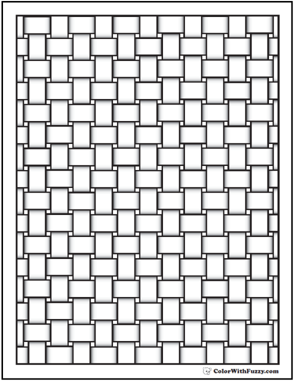 Download Pattern Coloring Pages Customize PDF Printables