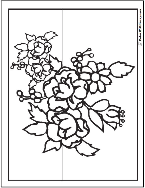 102 flower coloring pages ✨ customize and print adfree pdf