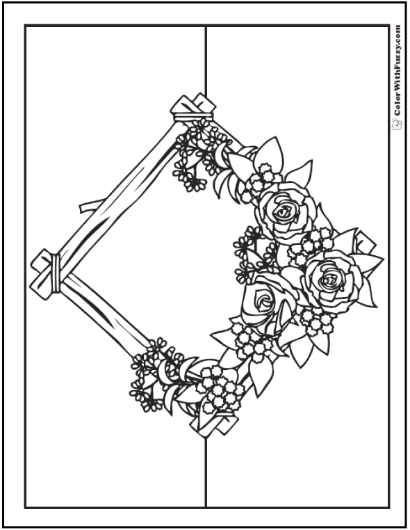 Download 102+ Flower Coloring Pages Customize And Print Ad-free PDF