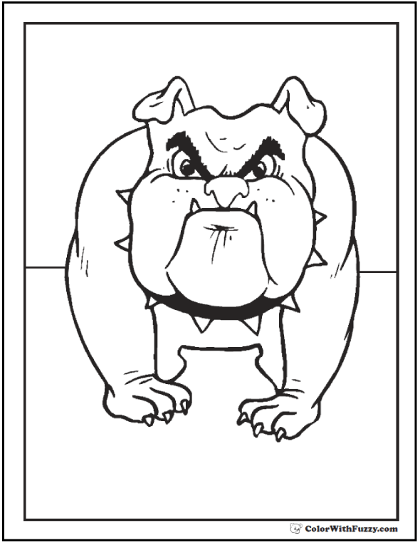 35+ Dog Coloring Pages Breeds, Bones, And Dog Houses