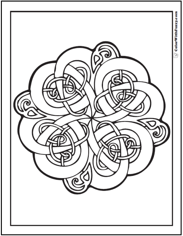 colorwithfuzzycom celtic knot designs intertwined celtic knots coloring pages - Celtic Patterns To Colour colorwithfuzzycom celtic knot designs intertwined celtic knots coloring pages - Celtic Patterns To Colour