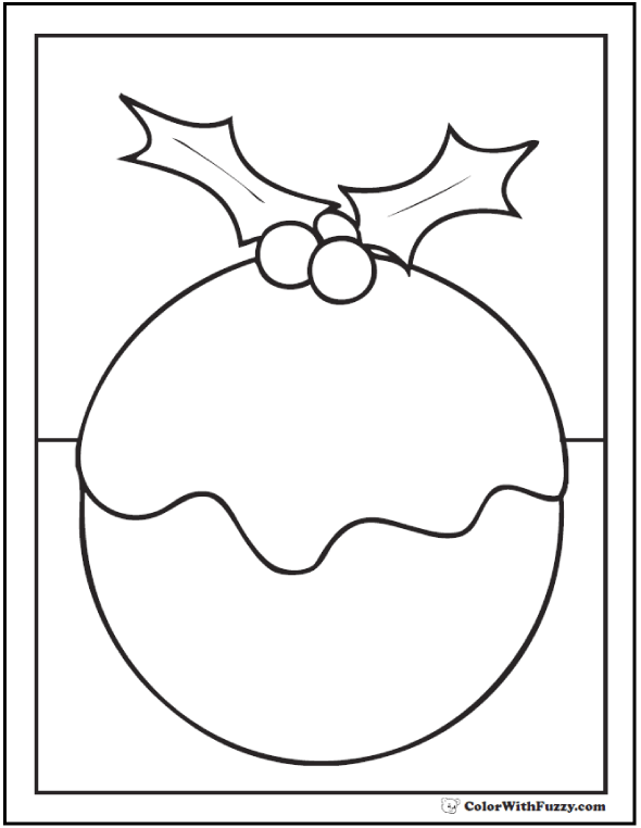20+ Cake Coloring Pages: Customize PDF Printables