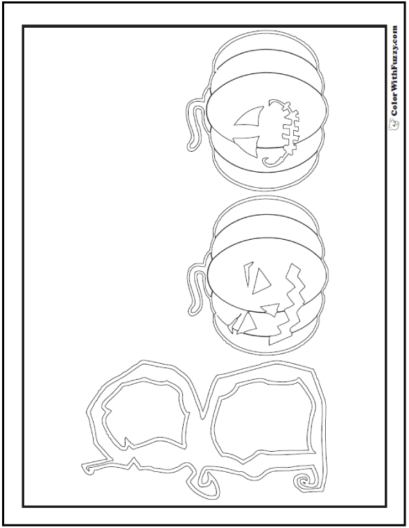 Coloring Sheets Halloween Boo