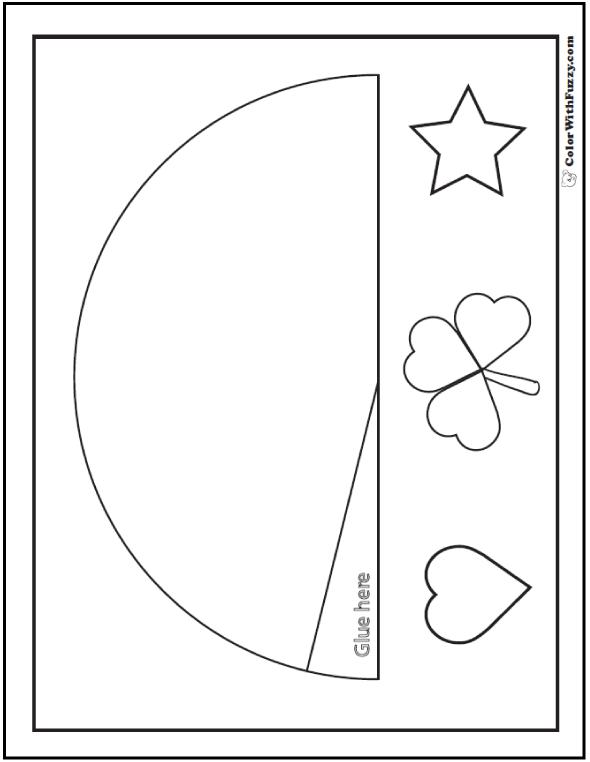 Color A Cone Shaped Party Hat