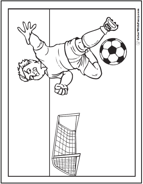 Cool Soccer Moves To Color