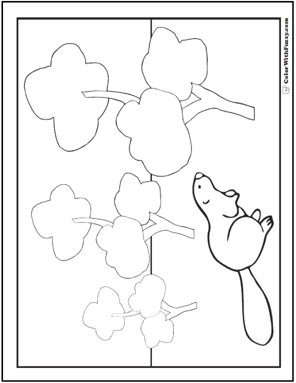 Beaver Coloring Pages: Beaver Dams And Habitat