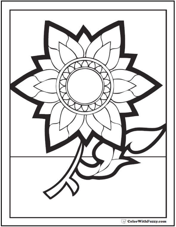 flower coloring pages to print  kyttenjanae