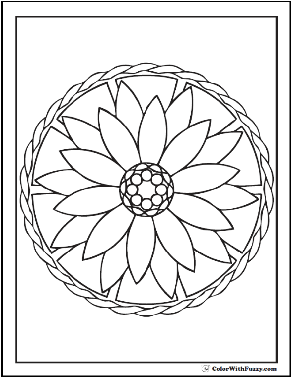 80+ Shape Coloring Pages Color Squares, Circles, Triangles