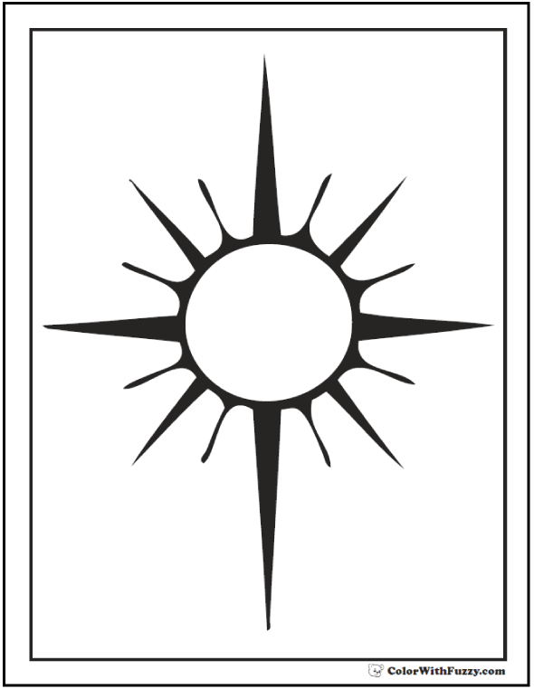 16+ Star Coloring Pages Pdf Pictures