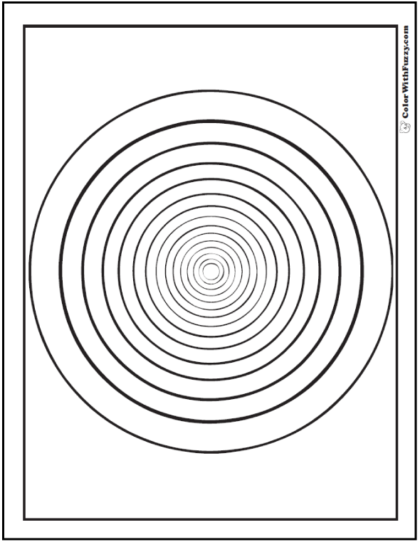 geometric coloring pages easy to print - photo #31