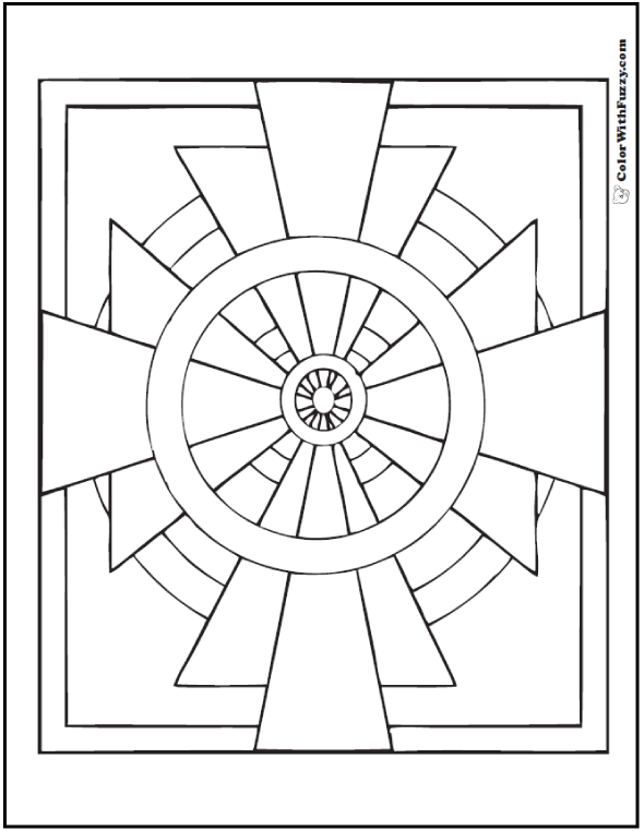 80 shape coloring pages digital pdf squares circles triangles
