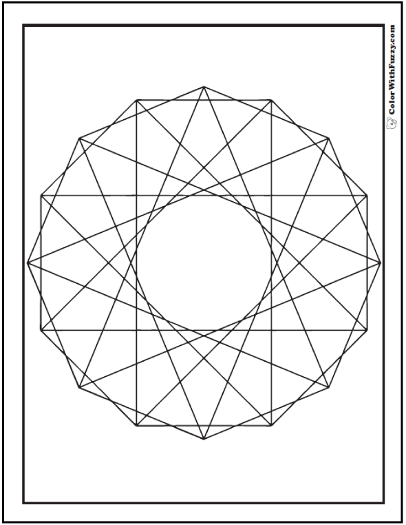 The Original Spirograph Coloring Book