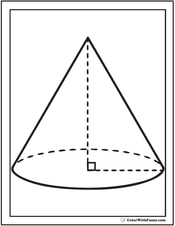 Right Cone Details For Math