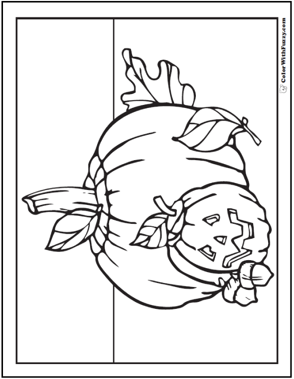 72+ Halloween Printable Coloring Pages: Customizable PDF