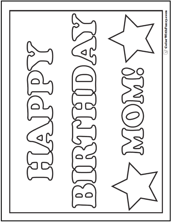 45+ Mothers Day Coloring Pages: Print And Customize For Mom