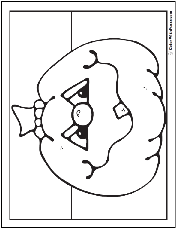 72+ Halloween Printable Coloring Pages: Customizable PDF