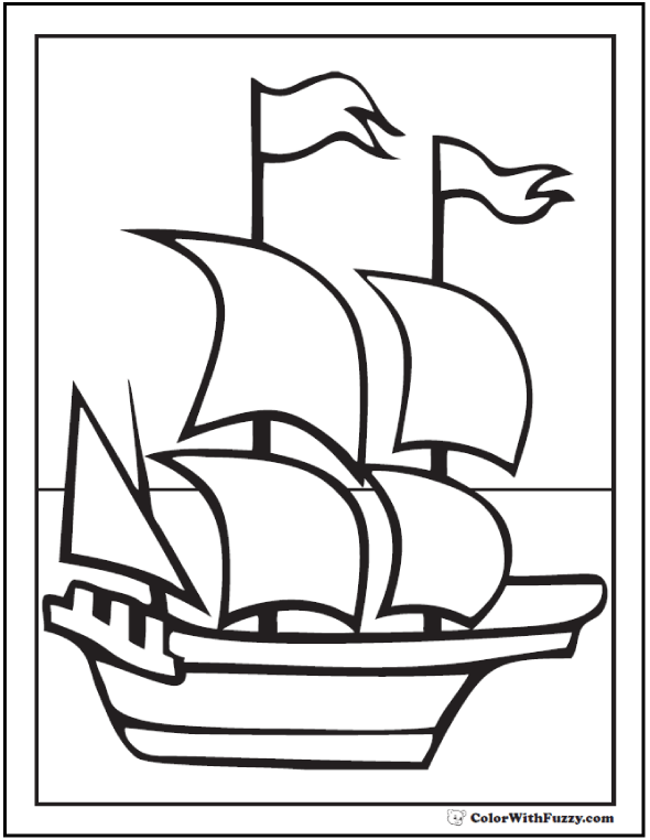 mayflower-printable-coloring-pages