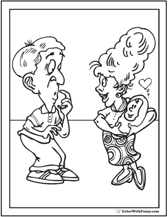 35+ Fathers Day Coloring Pages Print And Customize For Dad