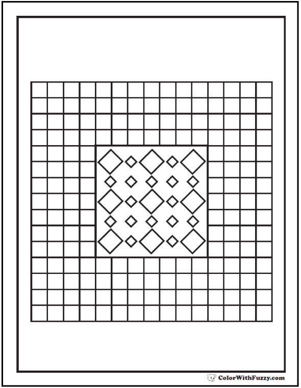 pattern coloring pages ✨ customize pdf printables