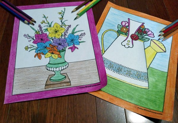 Coloring Pages Zinnia : 102 flower coloring pages: customize and print pdf Coloring Pages Zinnia : 102 flower coloring pages: customize and print pdf