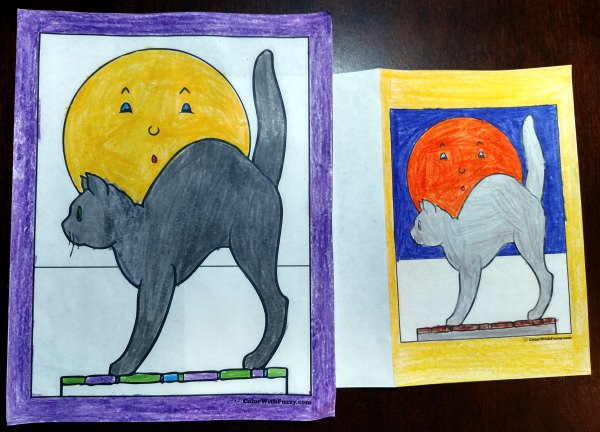 Exciting Halloween Coloring Pages