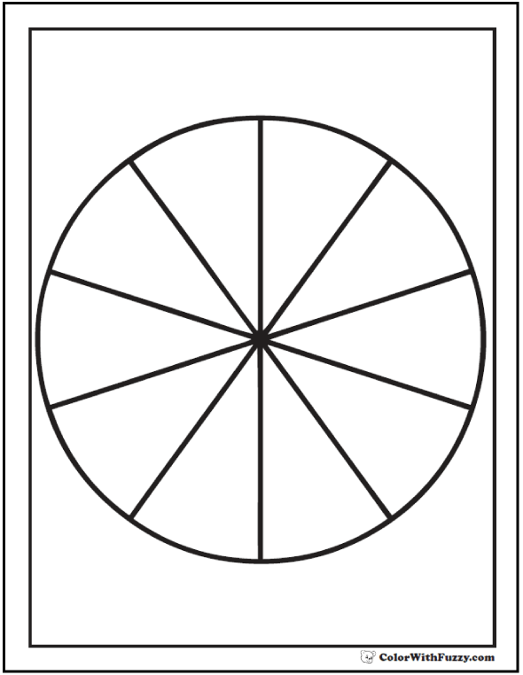 Shape Coloring Pages: Customize And Print