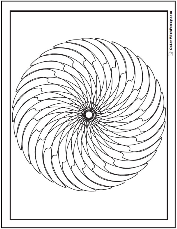 70 geometric coloring pages to print pdf digital downloads