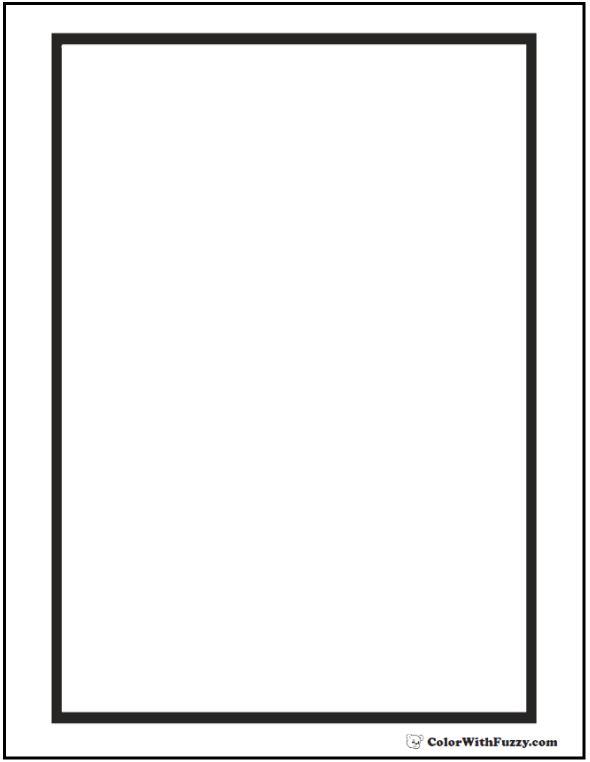 Shape Coloring Pages: Customize And Print