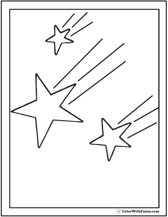 60 Star Coloring Pages Customize And Print PDF