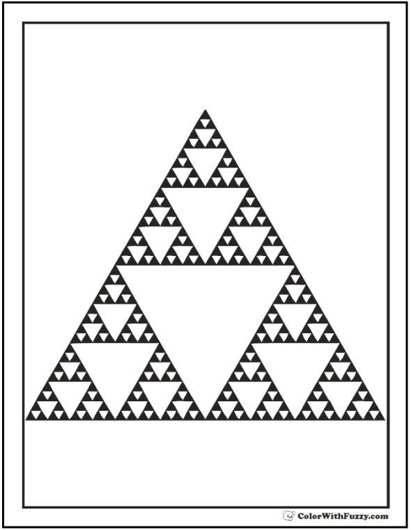 80 Shape Coloring Pages Digital Pdf Squares Circles Triangles