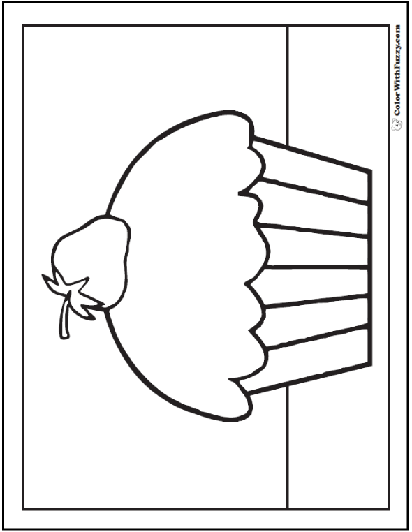 Strawberry Cupcake Printable