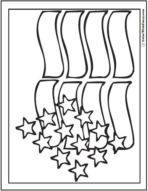 Fourth Of July Coloring Pages: Print And Customize
