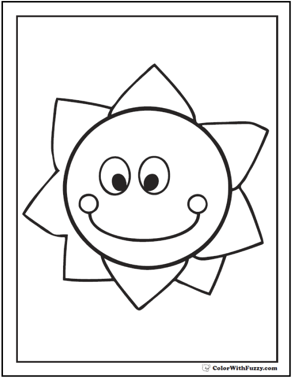 singing mouth coloring page